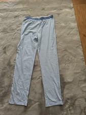 Ladies Next Size Small Striped Pyjama Bottoms Lounge Pants