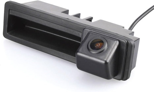 Trunk handle vehicle camera - vehicle,
