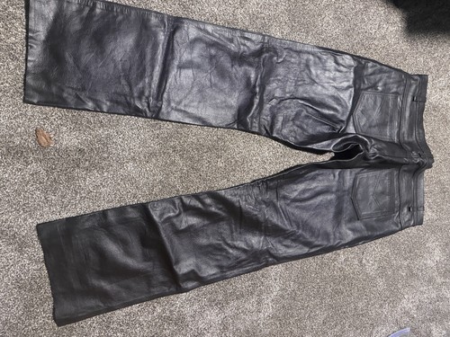 Mens leather pants - , 42