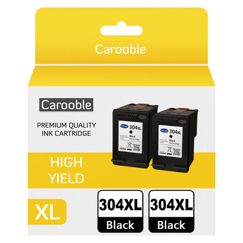 Refilled 304xl black - hp,