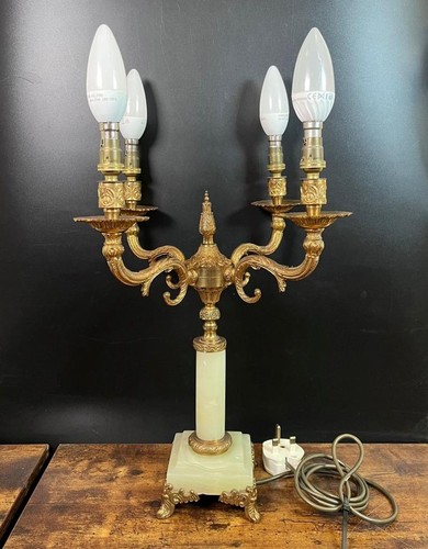 Hollywood regency brass onyx - hollywood, &
