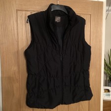 LADIES TU BLACK PADDED GILET