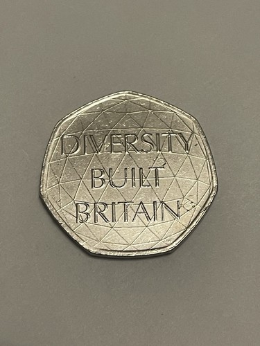 2020 50p diversity built - 50p,