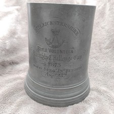 Antique pewter 'King's