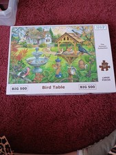 HOP House Of Puzzles Bird Table BIG 500 Piece Jigsaw Puzzle