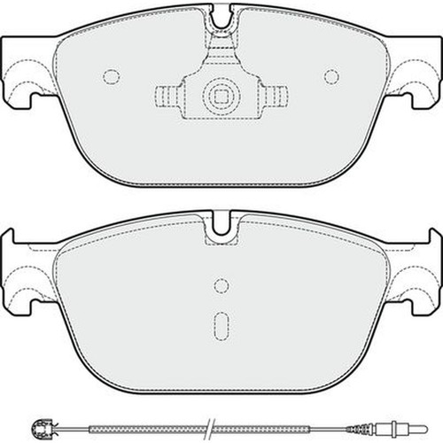 Apec blue brake - blue, front
