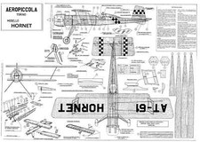 Aeropiccola Hornet all sheet