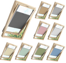 Skylight Blinds Thermal Blackout Pleated Compatible for all Velux Roof Windows