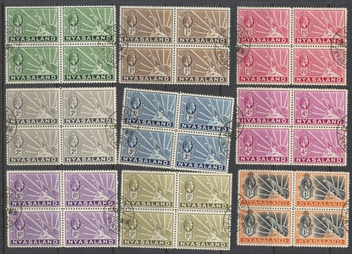 Nyasaland kgv 1934 - kgv, of