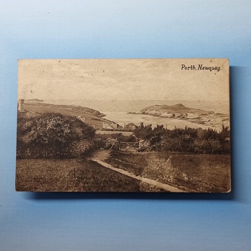 Newquay postcard c1921 - c1921, real