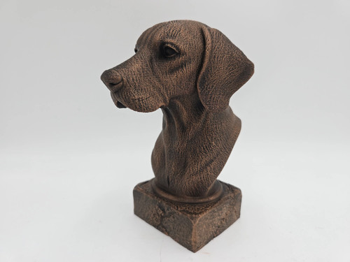 Hungarian vizsla bust - hungarian,