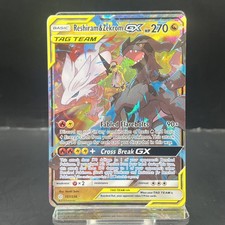 Reshiram & Zekrom GX Holo Card