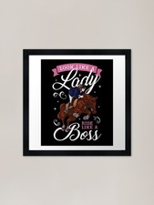 Horse Barrel Racing Girl Look