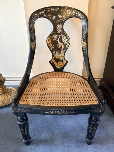 Antique victorian ebonised - victorian,