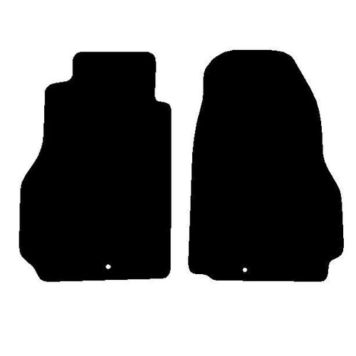 Black carpet floor mat - black,