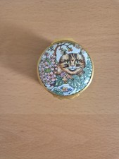 Halcyon Days Enamels Cat Pill