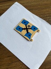 Lego Pirates 2525px2 Flag 6x4 Black Crossed Cannons & Crown 6266 6274 6276