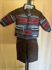 Gagou Tagou Brown Child Snow Paints & Coat 24 Months
