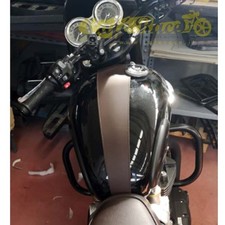 Brown Tank Cover for Triumph