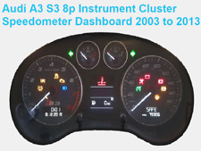 Audi A3 S3 MK2 (8P) Instrument Cluster speedometer 2008 to 2013 Repair Service
