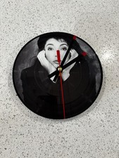 Kate Bush 7” Vinyl Clock