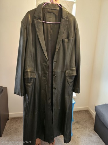 Massimo dutti long leather - massimo,