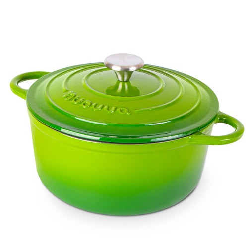 Enamelled cast iron casserole - iron,