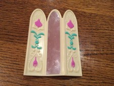 Disney Elsa Frozen Wardobe Privacy Screen Mirror Plastic Room Divider