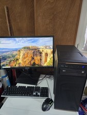 6 Core AMD Ryzen Full Gaming Pc Setup 16GB RAM 500GB SSD 24 INCH MONITOR