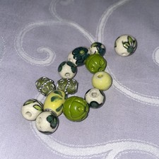 Green Beads Set
