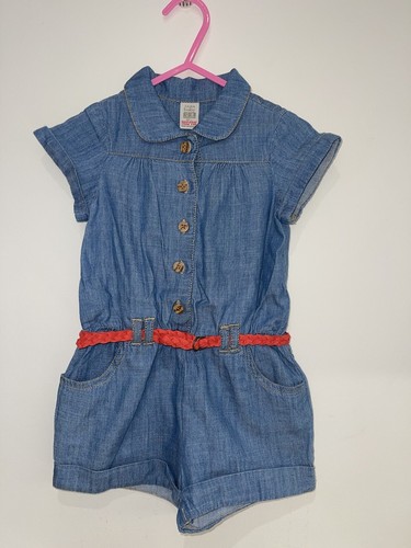 Girls denim jumpsuit - , zara
