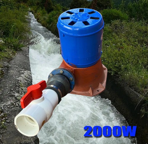 2kw hydroelectric power - hydroelectric, water