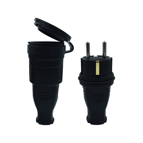 1pcs rubber socket plug - 1pcs, eu