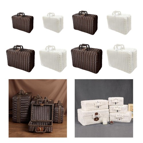 Wicker picnic basket storage - basket,