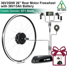 36V 26" Freewheel Rear Hub