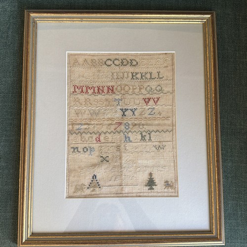 Beautiful antique needlework - antique,