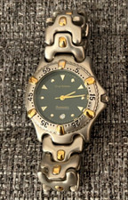 Krug Baumen mens oceanmaster quartz watch model 1914KM working well