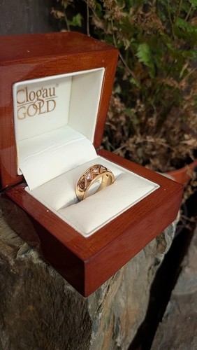 Clogau 18ct diamond - , ring