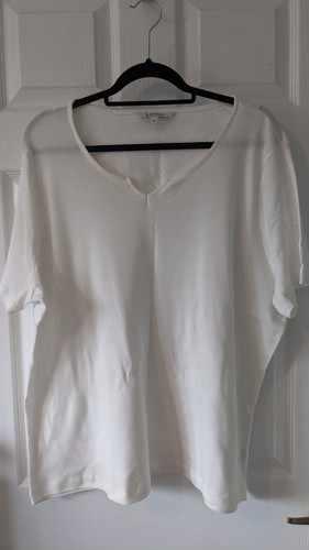 Bonmarche cream cotton shirt - bonmarche,