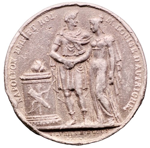 France napoleon medal - france, 1810