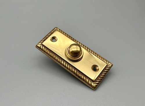 Door bell button oblong - -, push