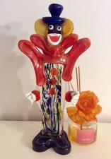 Murano Glass Clown :: Vintage