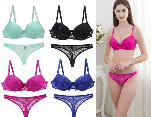 Women sexy lace padded push - sexy,
