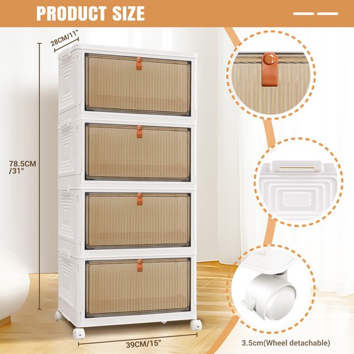Tier plastic storage - 4, 5