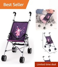 Charming Lilac Doll Buggy for