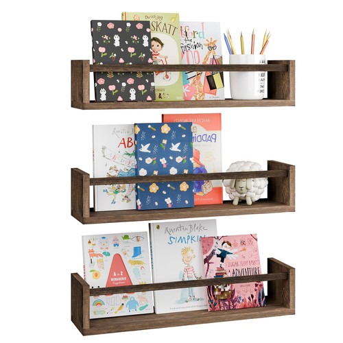 Nursery book shelves 5 - nursery, 16.5