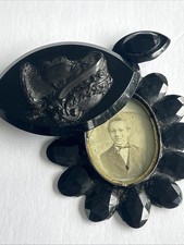 Antique Victorian French Jet