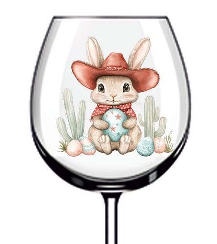 12x easter bunny cactus vinyl - 12x,