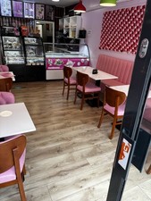 Mother Garden Strawberry Ice Cream Stand Pretend Play Wooden Toy for Kids