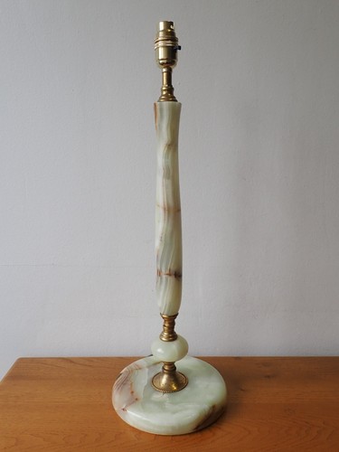 Vintage onyx table lamp
